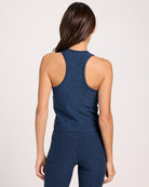 Iris Black $|& Interval FlowHeather Sculpt Enhearten Tank - SOF Back