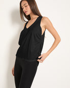 Black $|& Interval Muse Tank - SOF Front