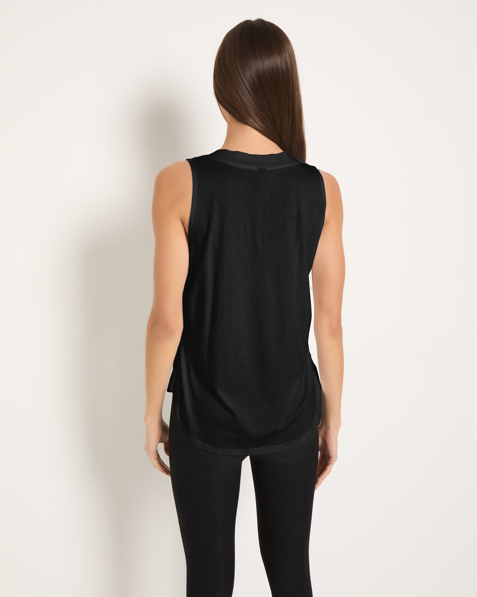 Black $|& Interval Muse Tank - SOF Back
