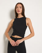 Night Sky Black $|& Interval FlowHeather Breeze Peak Tank - SOF Front