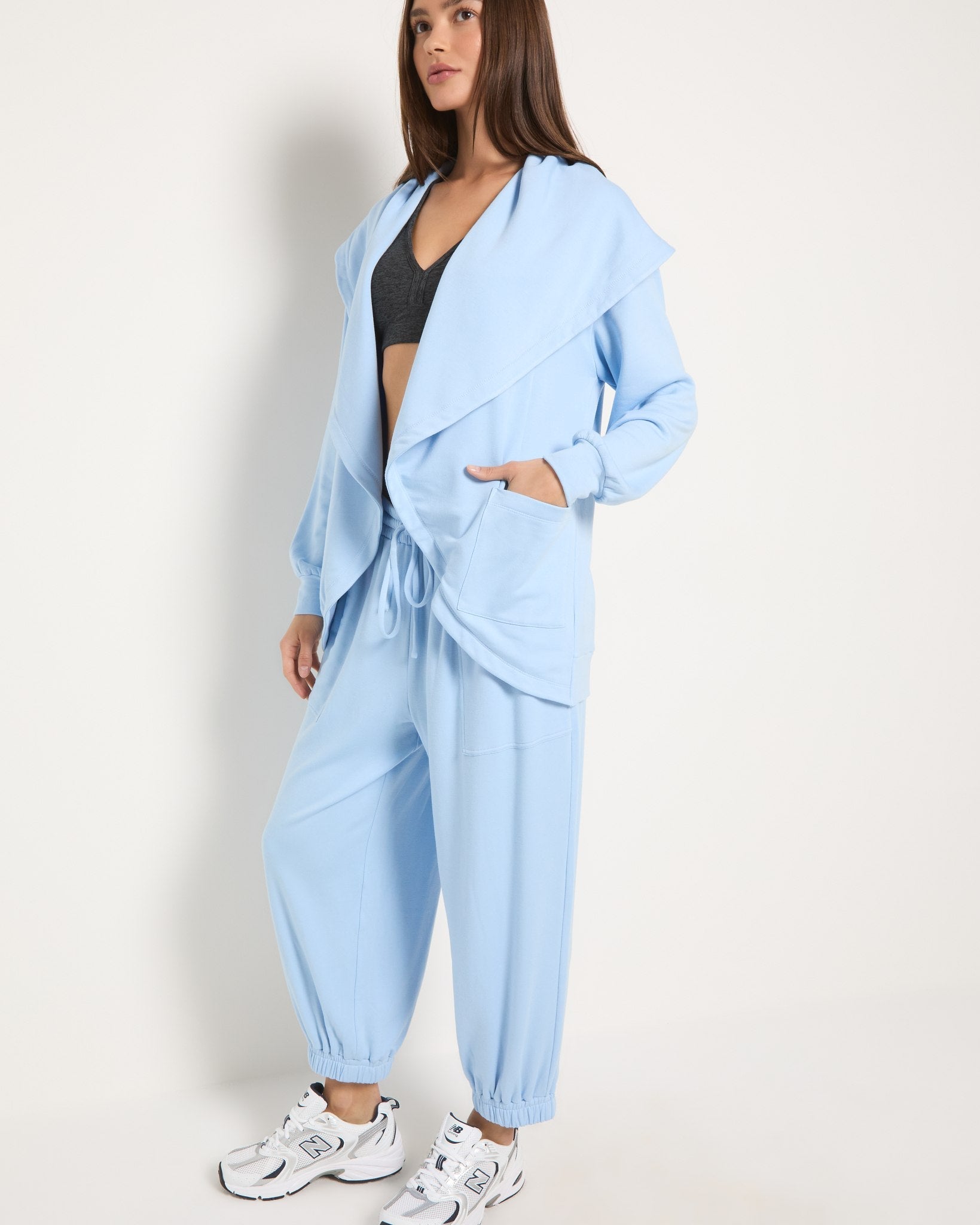 Blue Bell $|& Interval Fleece Allure Cardigan - SOF Detail