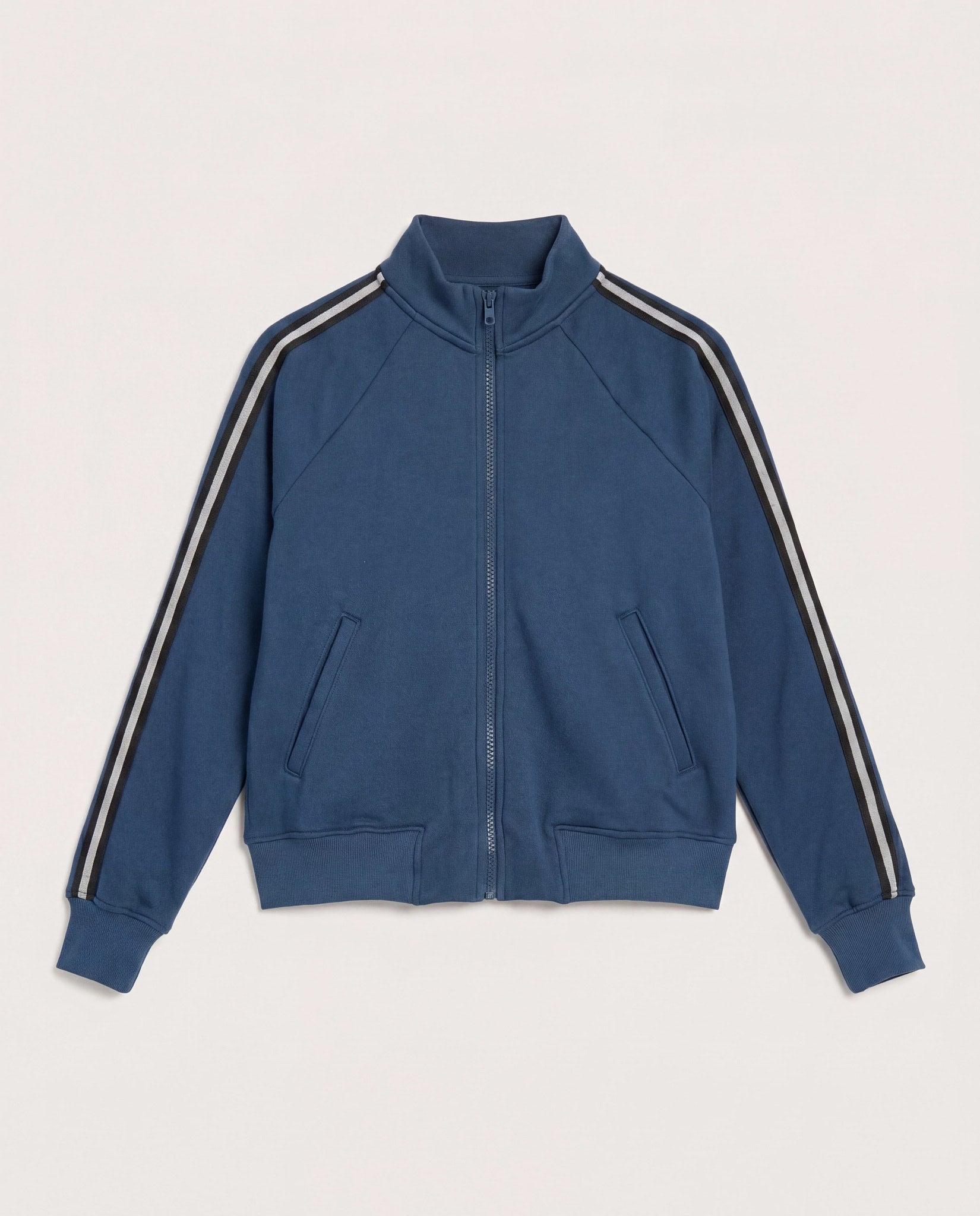 Ink Navy $|& Interval Ace Track Jacket - Hanger Detail