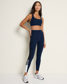 Ink Navy Heather/Night Sky $|& Interval FlowHeather Sculpt Radiant Legging - UGC On Fig