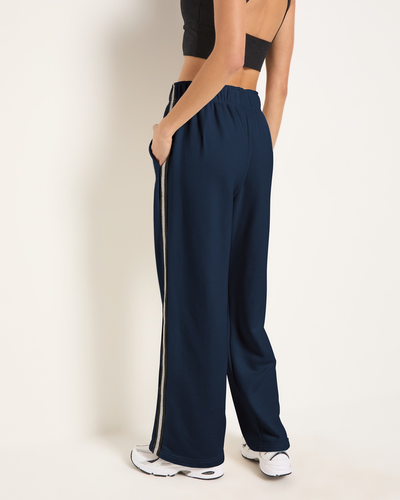 Ink Navy $|& Interval Zest Track Pant - SOF Back