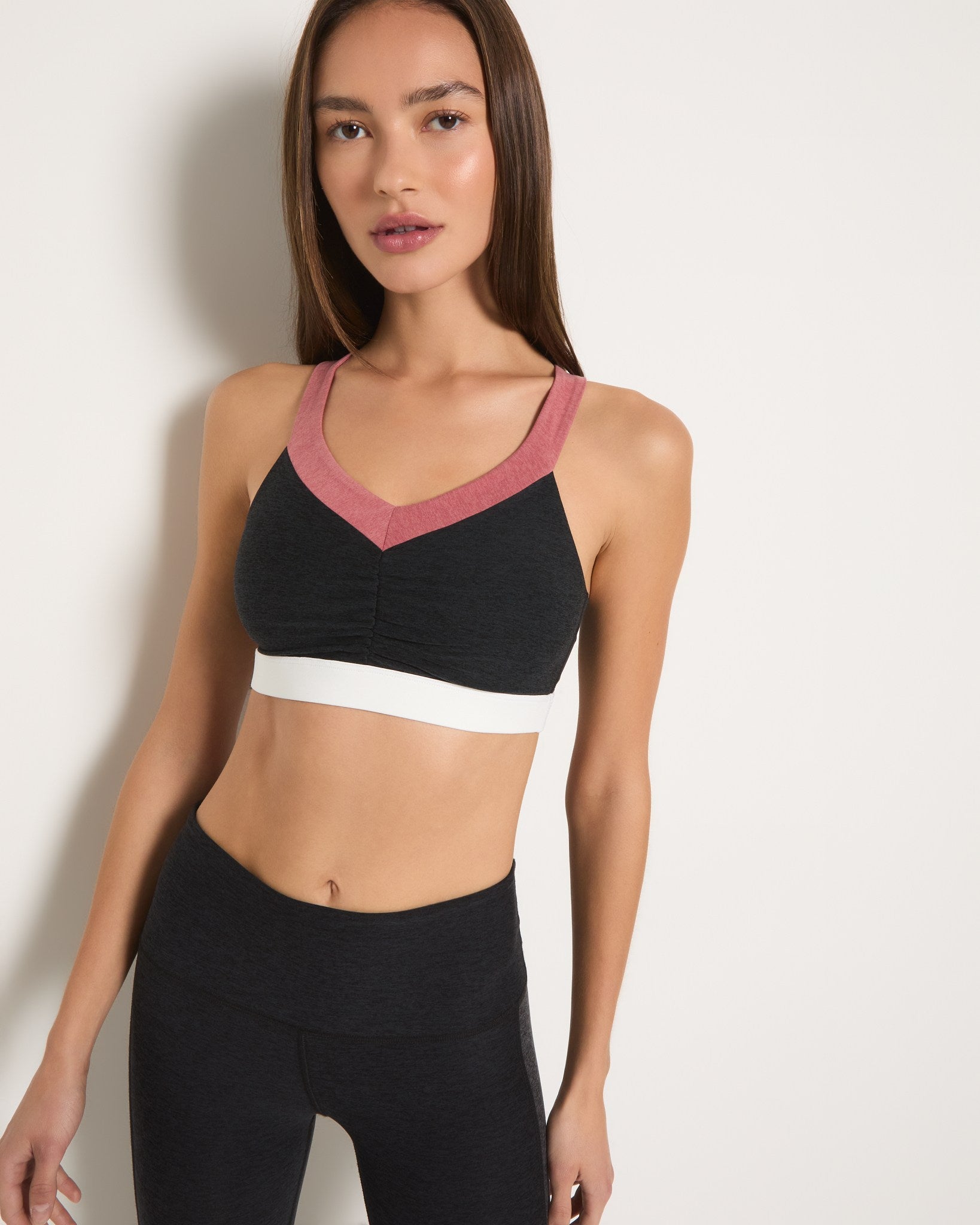 Night Sky/Sedona Clay $|& Interval FlowHeather Sculpt Gem Bra - SOF Front