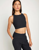 Night Sky $|& Interval FlowHeather Sculpt Ivy Bra - SOF Front