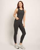 Heather Charcoal $|& Interval FlowHeather Sculpt Engage Tank - UGC On Fig