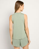 Sage $|& Interval Radiate Love Graphic Tank - SOF Back