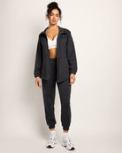 Black $|& Interval Double Knit Nomad Jacket - UGC On Fig