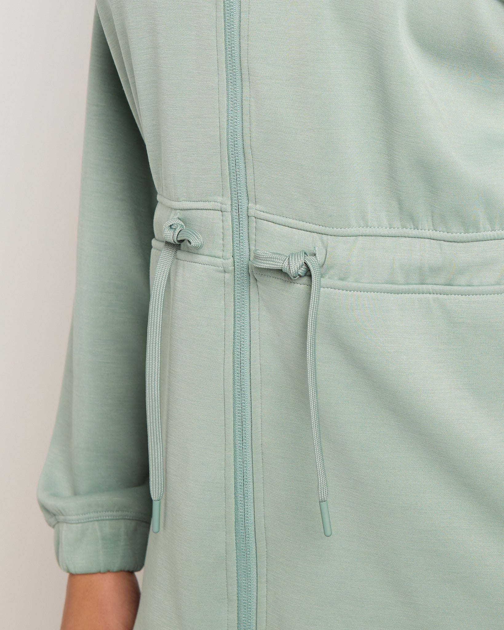 Sage $|& Interval Double Knit Nomad Jacket - SOF Full Front