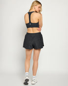 Heather Charcoal $|& Interval FlowHeather Drift Glide Shorts - SOF Full Front