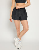 Heather Charcoal $|& Interval FlowHeather Drift Glide Shorts - SOF Side