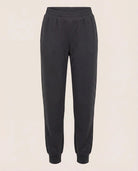 Black $|& Interval Double Knit Jetset Jogger - Hanger Detail