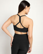 Night Sky $|& Interval FlowHeather Sculpt Zest Bra - SOF Back