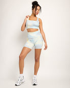 Sage Wash Print Green $|& Interval FlowHeather Sculpt Tie-Dye Skater Bra - UGC On Fig