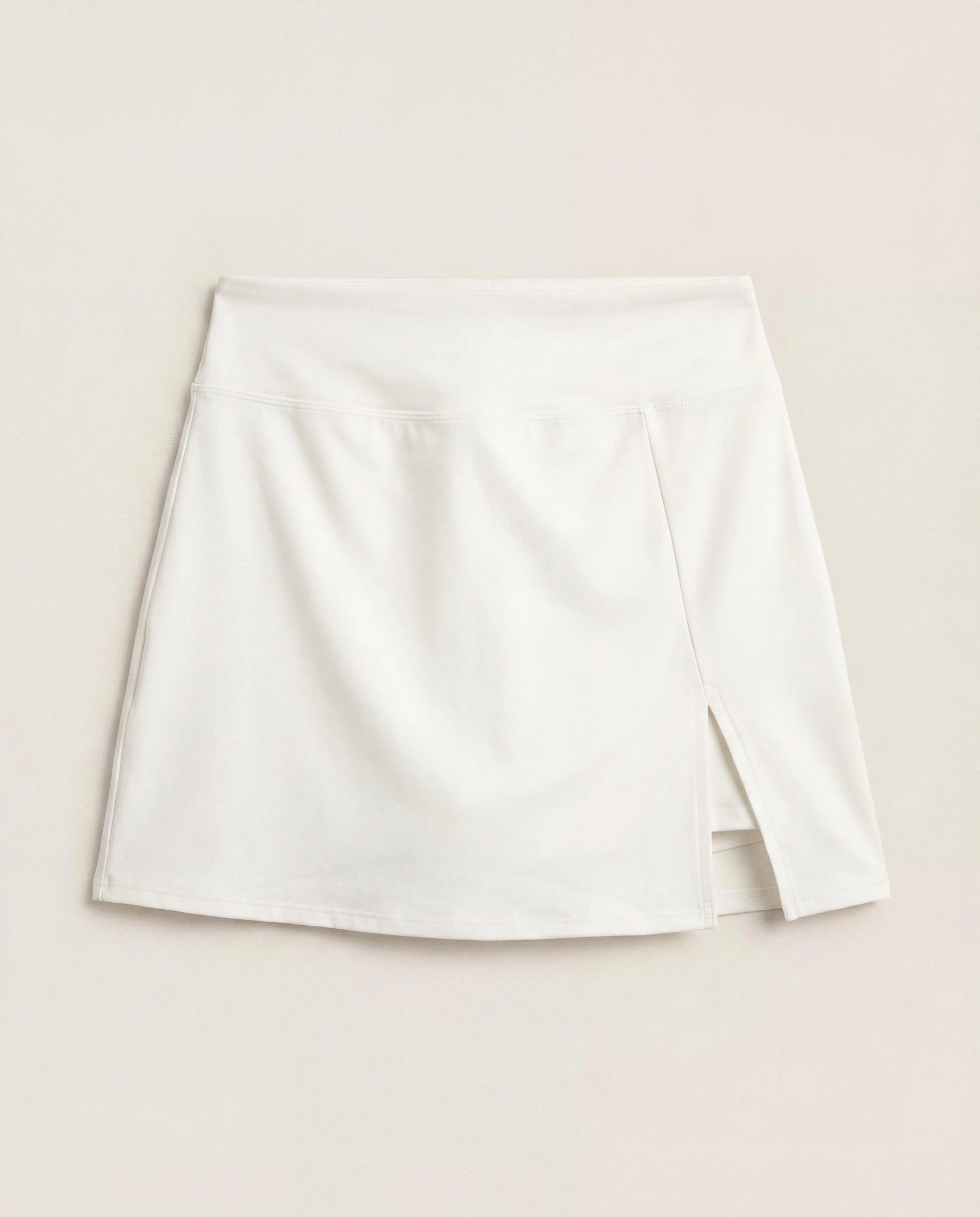 White $|& Interval FlowHeather Sculpt Skort - Hanger Detail