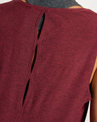 Red Wine $|& Interval FlowHeather Breeze Escape Tank - SOF Full Front