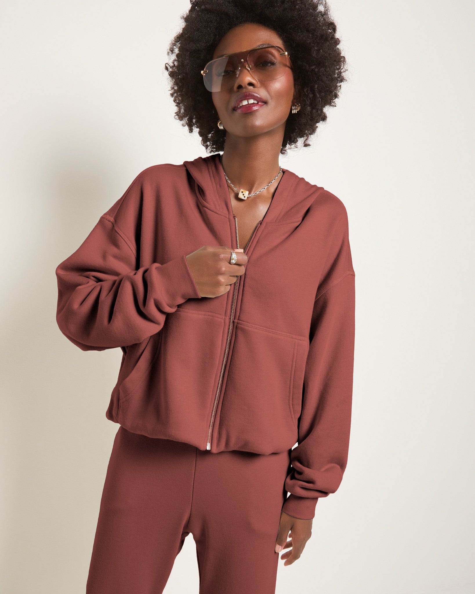 Mahogany $|& Interval Venture Sweatshirt - SOF Front