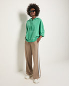 Washed Turf Green $|& Interval Club Level Hoodie - UGC On Fig