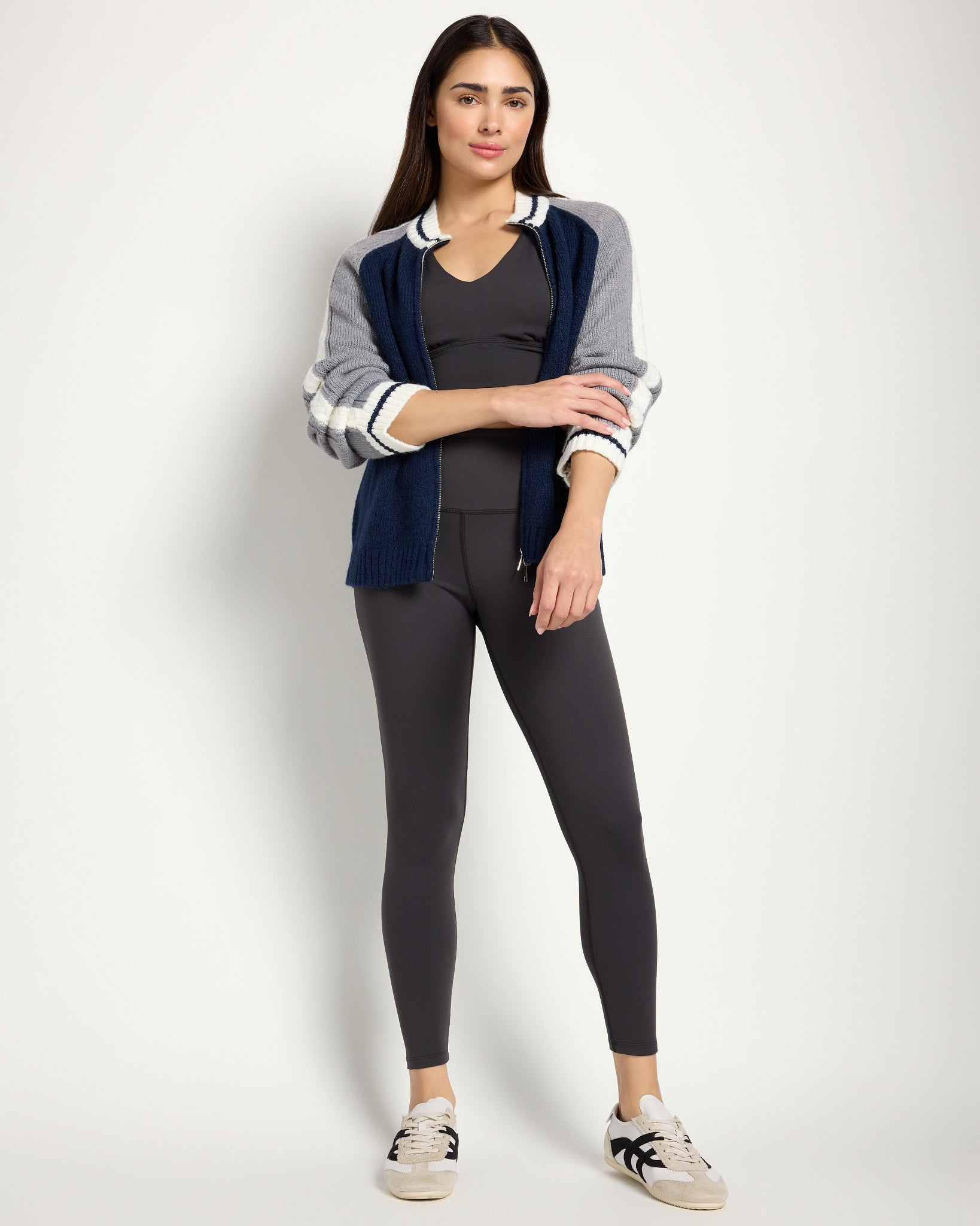 Ink Navy $|& Interval Momentum Sweater - UGC On Fig