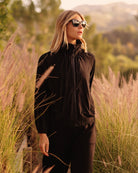 Black $|& Interval Free Fall Jacket - SOF Side