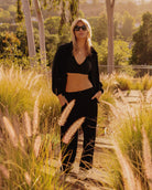 Black $|& Interval Play Maker Pant - SOF Side