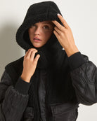 Black $|& Interval Game Day Sherpa Jacket - SOF Full Front