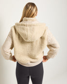 Cream $|& Interval Game Day Sherpa Jacket - SOF Back