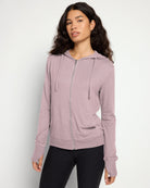 Dusk $|& Interval Hacci Zip Hoodie - SOF Front