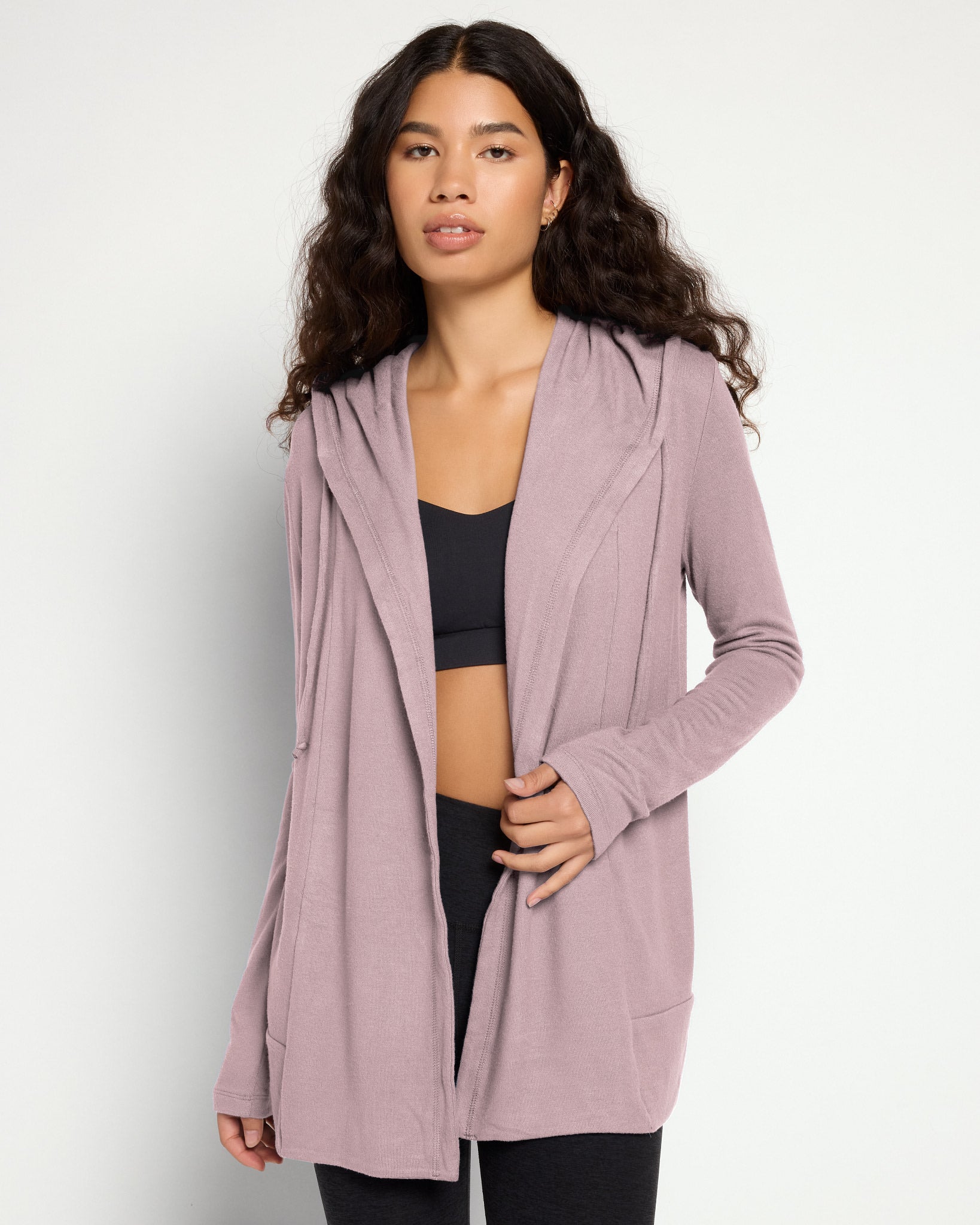Dusk $|& Interval Hacci Carefree Cardigan - SOF Front