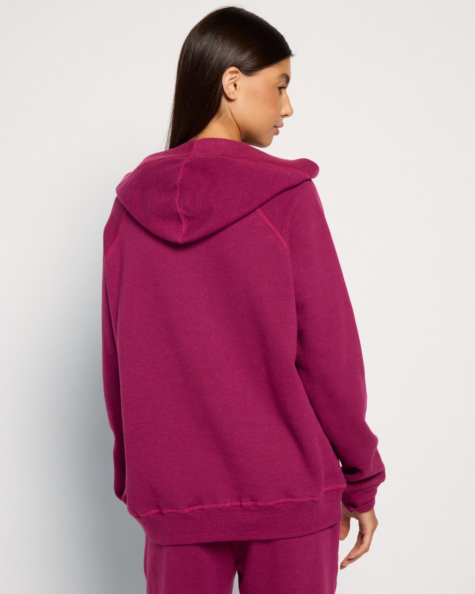 Sangria $|& Interval Motivate Hoodie - SOF Back