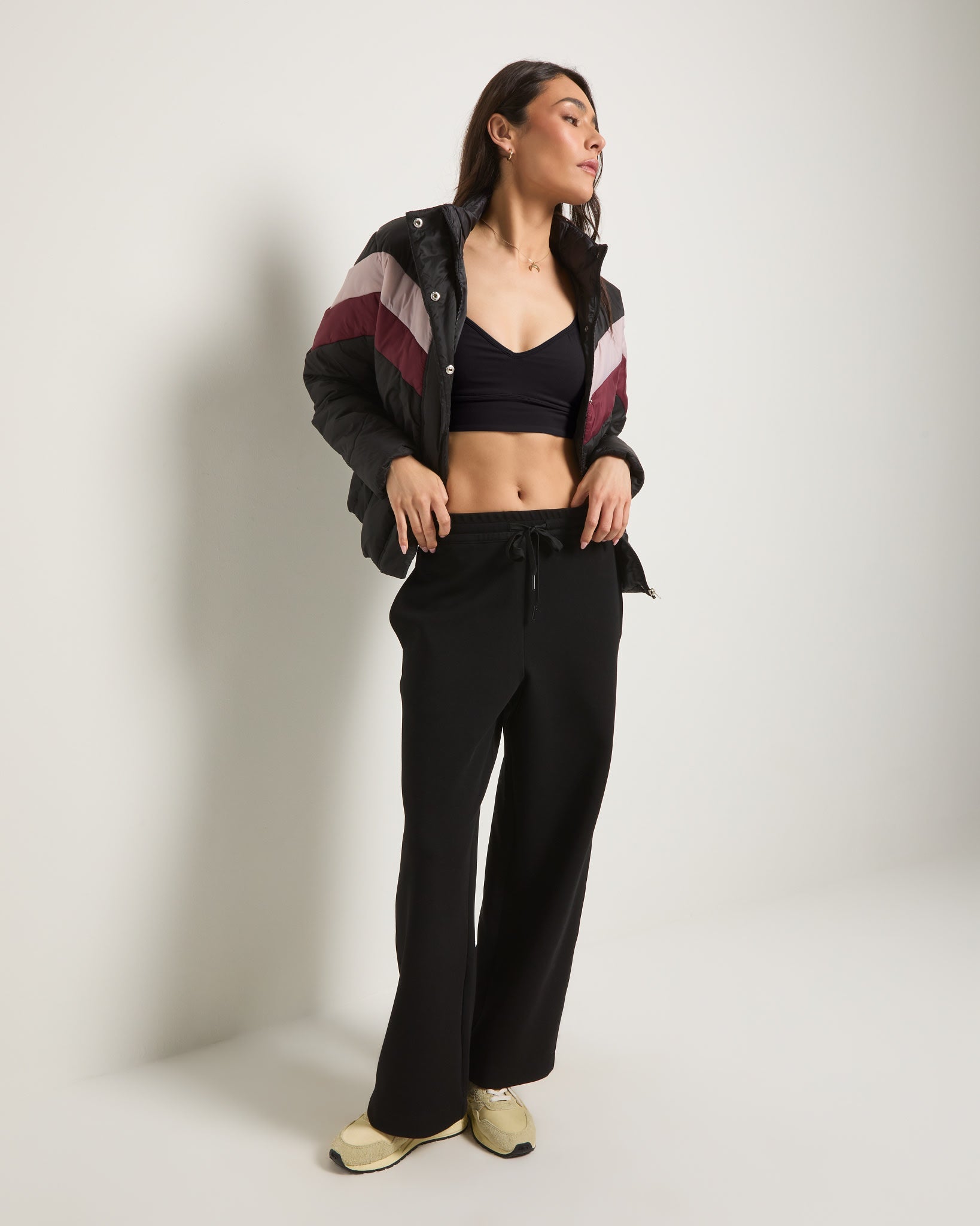 Black $|& Interval Off Season Jacket - UGC On Fig