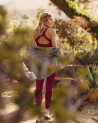 Sangria $|& Interval CloudLight Sprint Legging - SOF Side