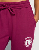 Sangria $|& Interval Graphic Jogger - SOF Full Front