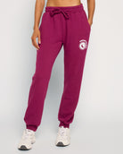 Sangria $|& Interval Graphic Jogger - SOF Front