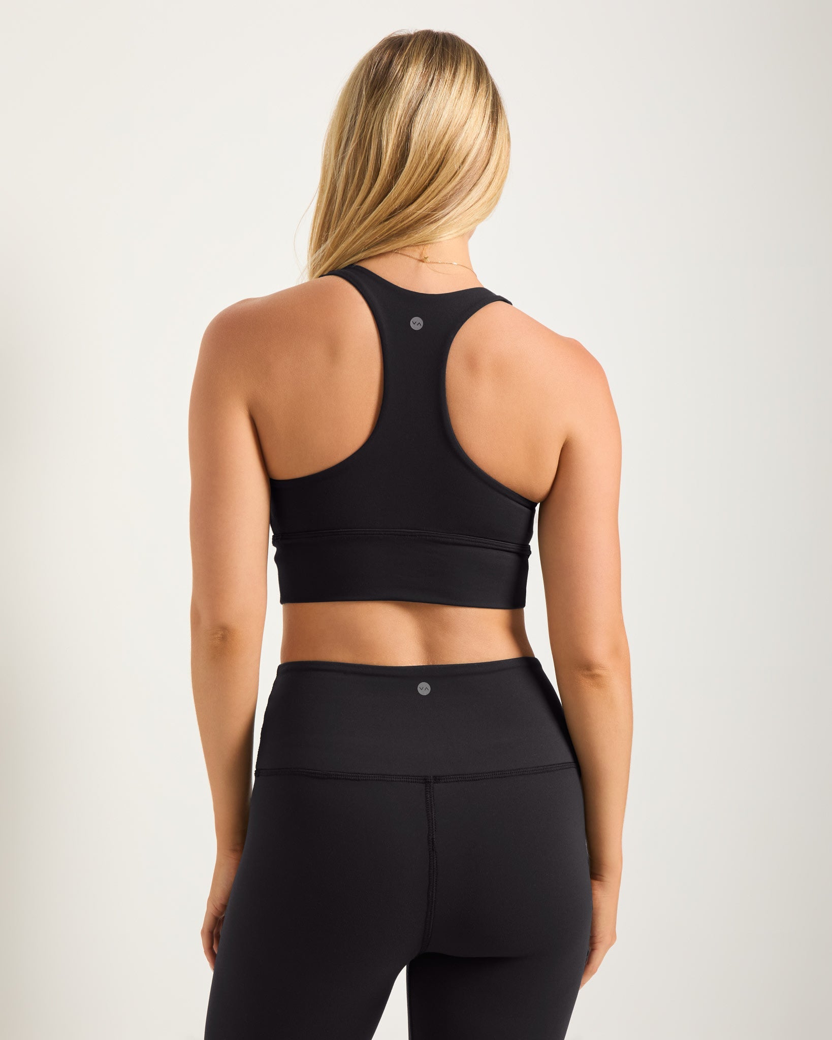 Black $|& Interval CloudLight Daily Doubles Bra - SOF Back