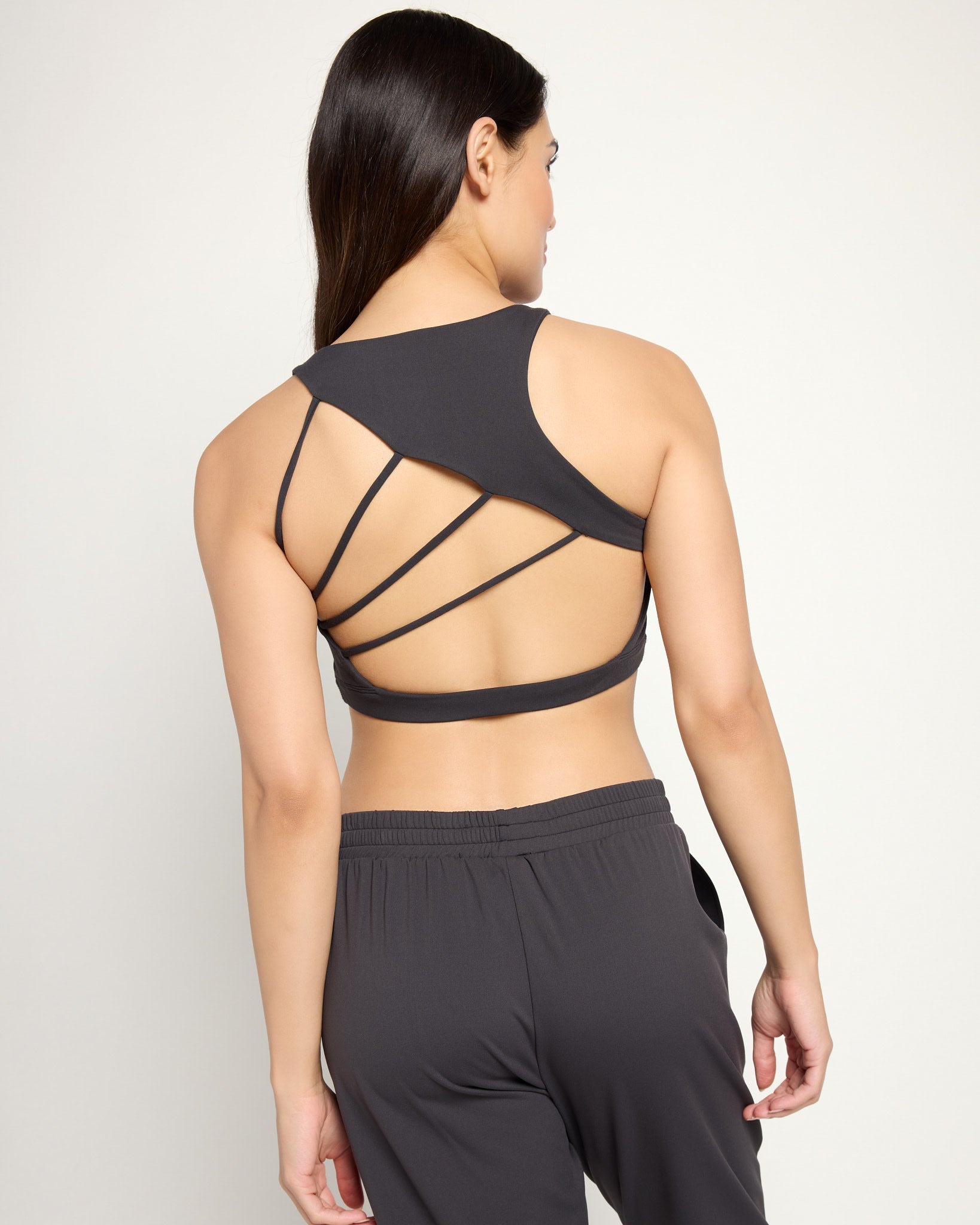 Black $|& Interval CloudLight Velocity  Bra - SOF Back