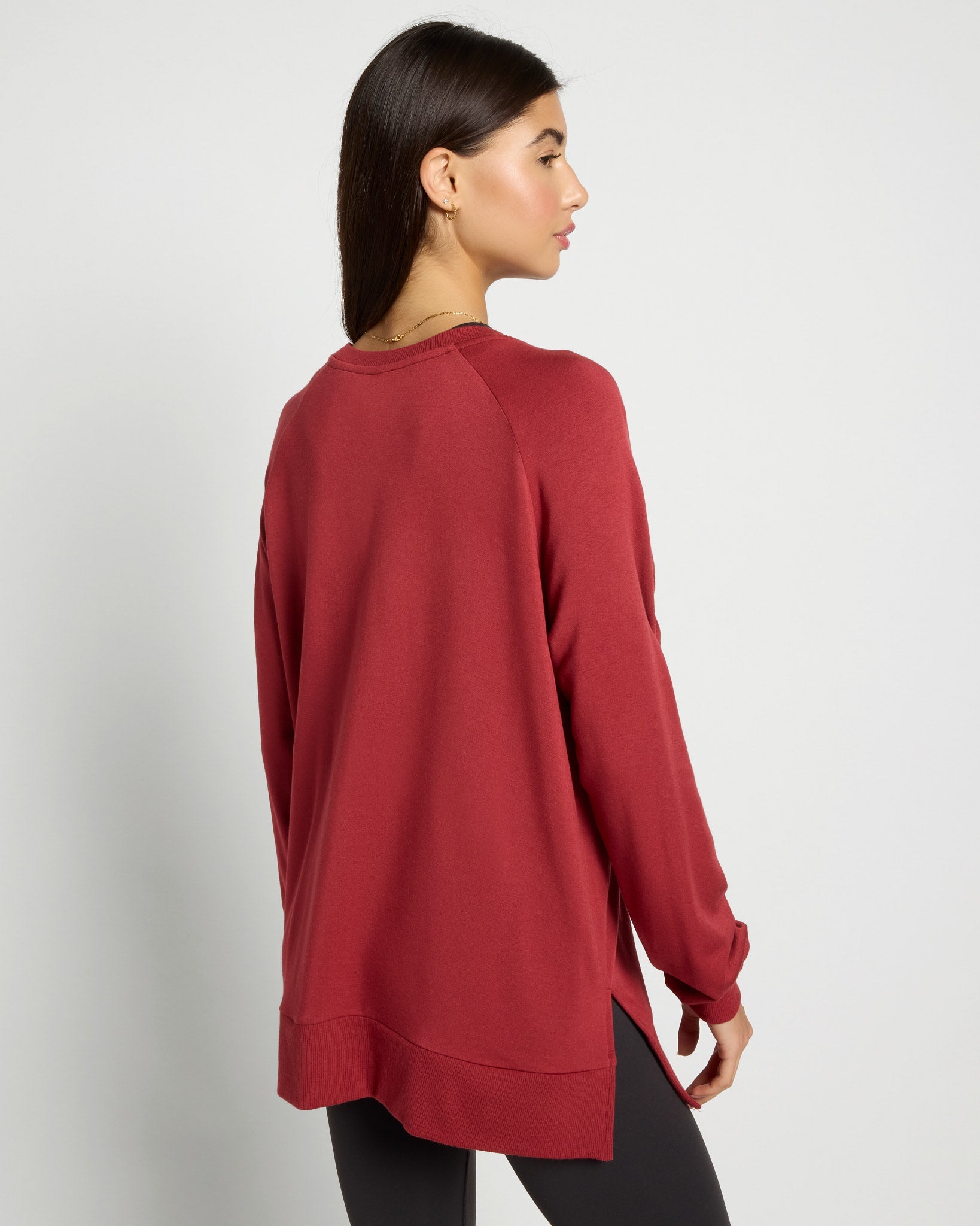 Rosewood $|& Interval Flex Fleece Graphic Pullover Team Nice - SOF Back