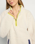 Oatmilk $|& Interval Big Bear ¼ Zip - SOF Full Front