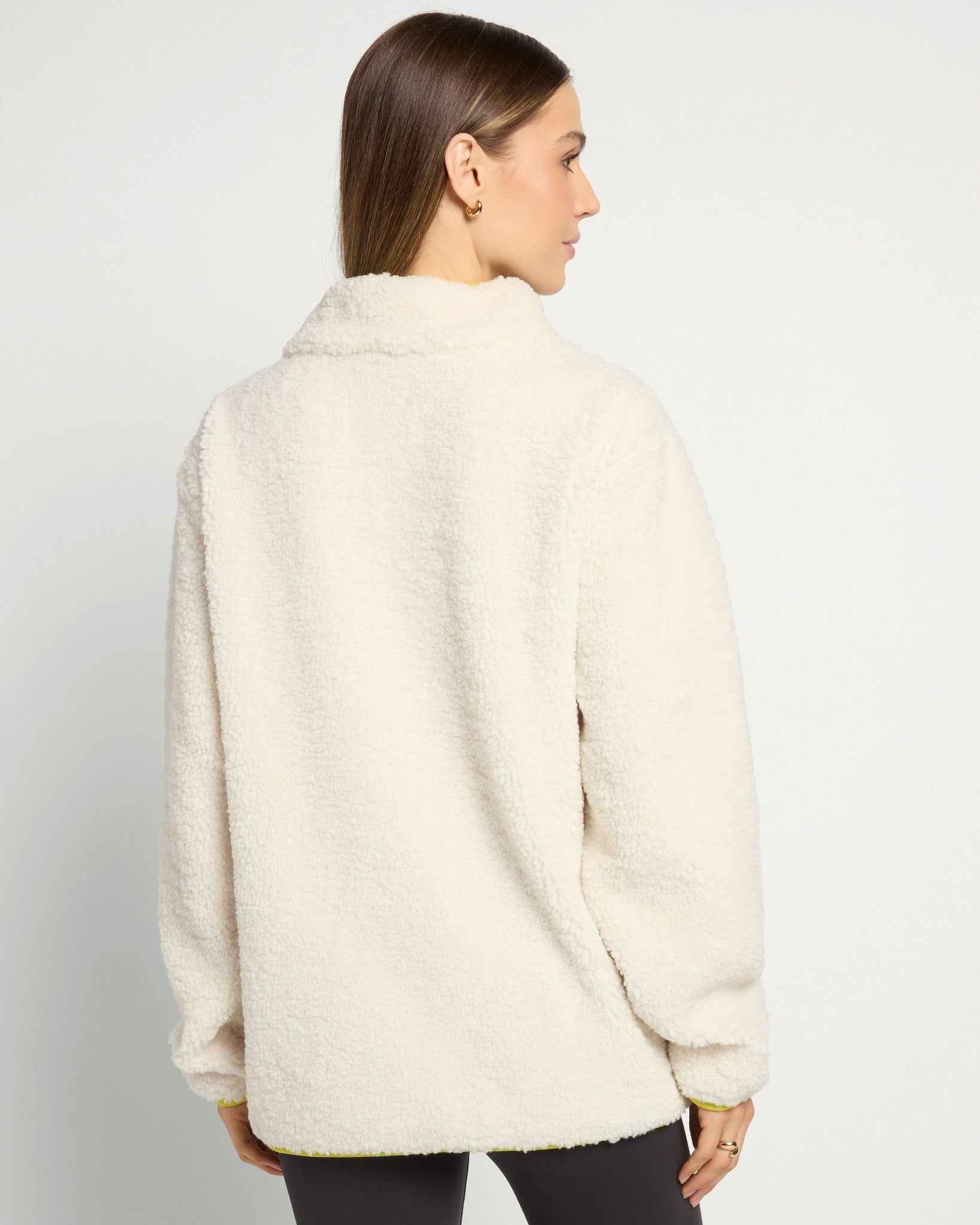 Interval Big Bear ¼ Zip - Cozy Sherpa Pullover Jacket