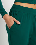 Forest Green $|& Interval CloudLight Revive Jogger - SOF Full Front