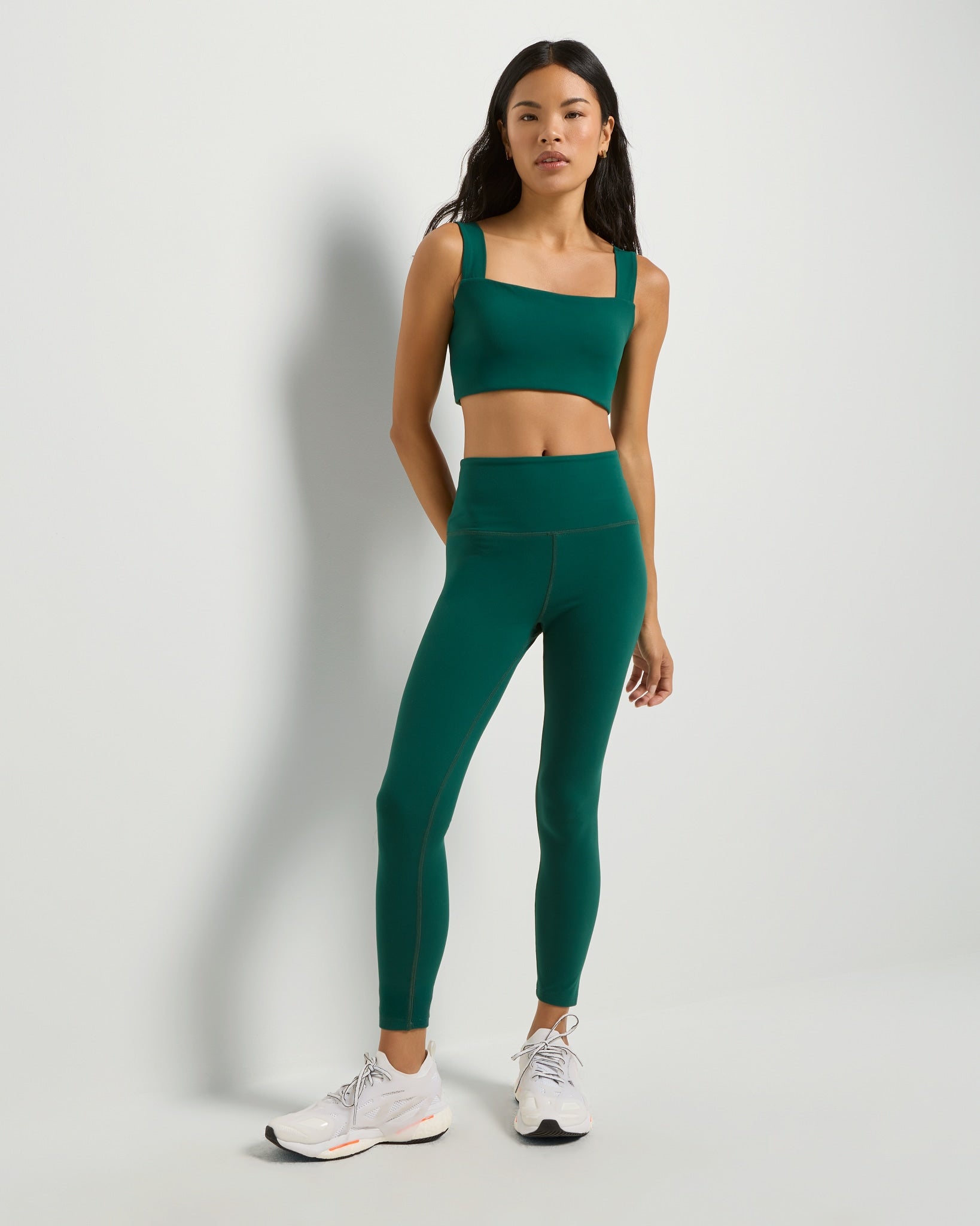 Forest Green $|& Interval CloudLight Kick Off Bra - UGC On Fig