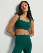 Forest Green $|& Interval CloudLight Kick Off Bra - SOF Full Front