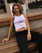 White $|& Interval Venus Graphic Tank-Tailgate - SOF Side