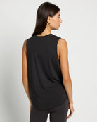Black $|& Interval Venus Graphic Tank-Merry - SOF Back