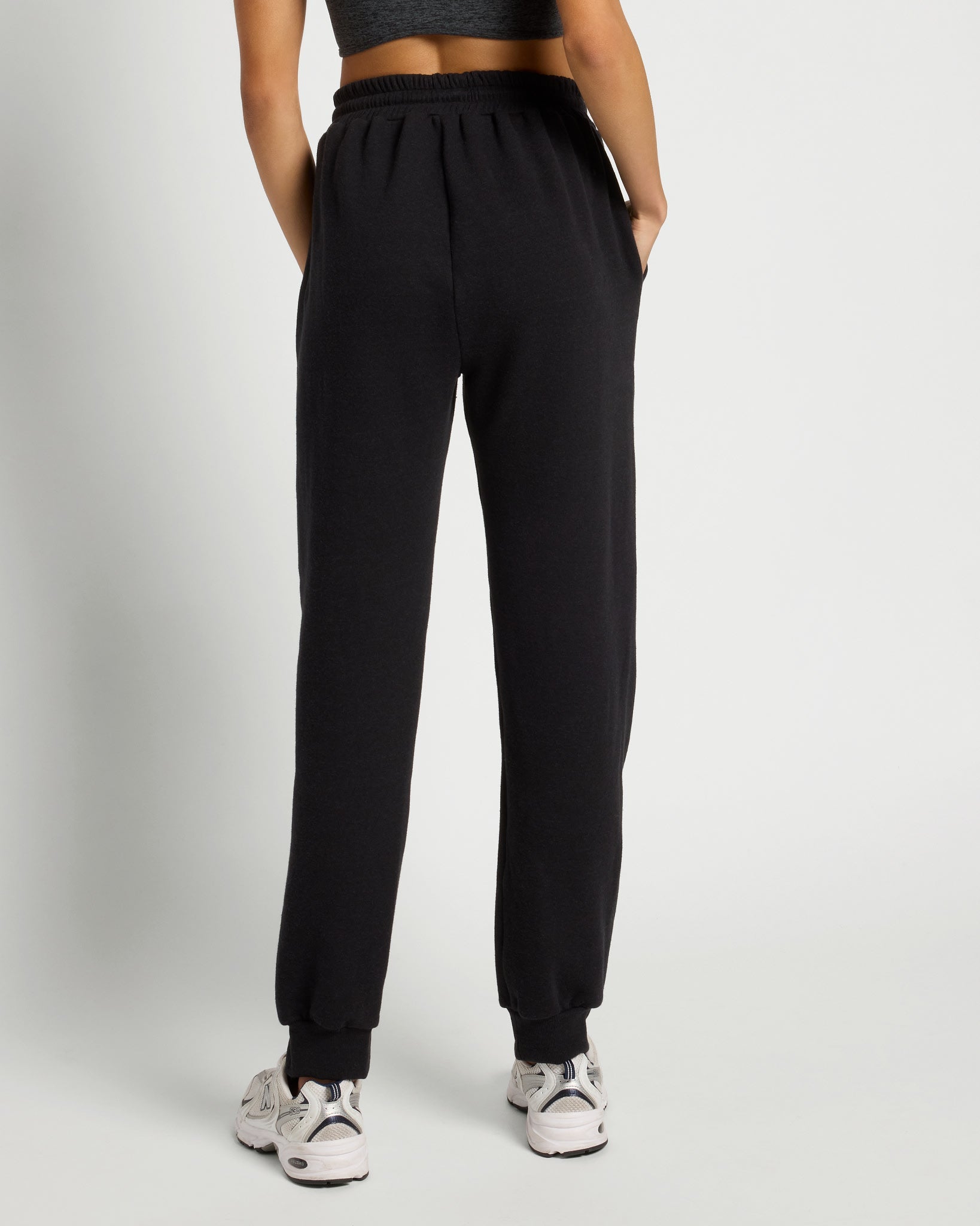 Black $|& Interval Triblend Jogger - SOF Back