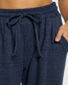 Ink Navy $|& Interval Triblend Jogger - SOF Full Front