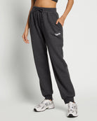Heather Obsidian $|& Interval Rise Graphic Jogger - SOF Front