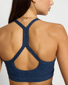 Iris Black $|& Interval FlowHeather Sculpt Zest Bra - SOF Full Front