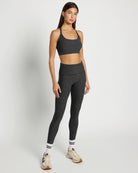 Heather Charcoal $|& Interval FlowHeather Sculpt Zest Bra - UGC On Fig